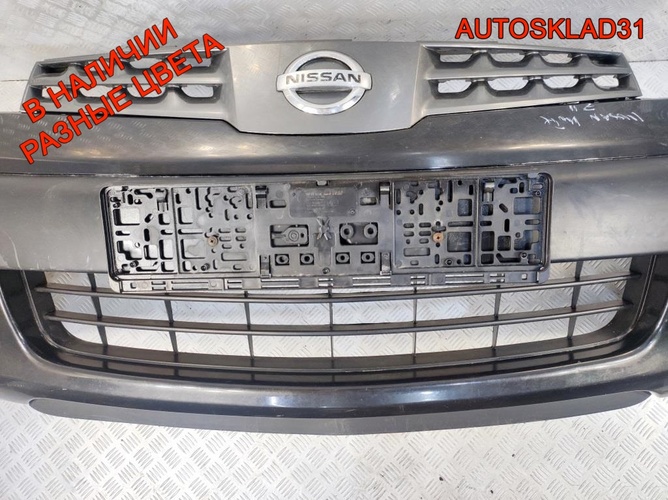 Бампер передний Nissan Note E11 620229U040 Дорест