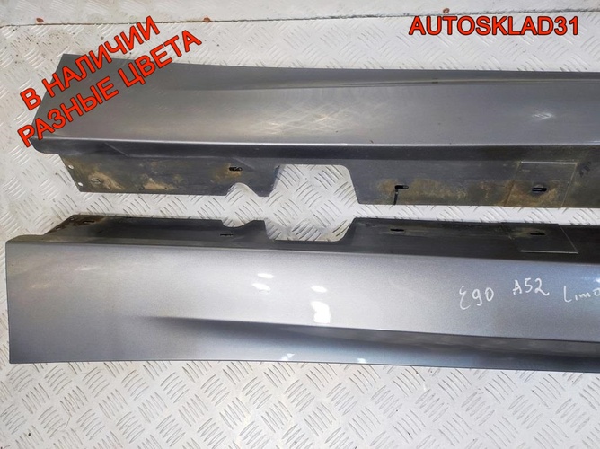 Накладка на порог BMW E90 51777202651 Рест