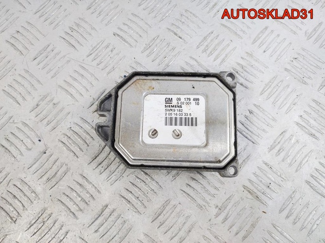 Блок ЭБУ Opel Vectra C 9179499 Бензин