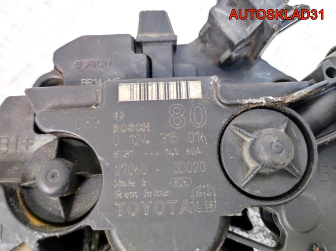 Генератор 80A Toyota Avensis 2 270600D020
