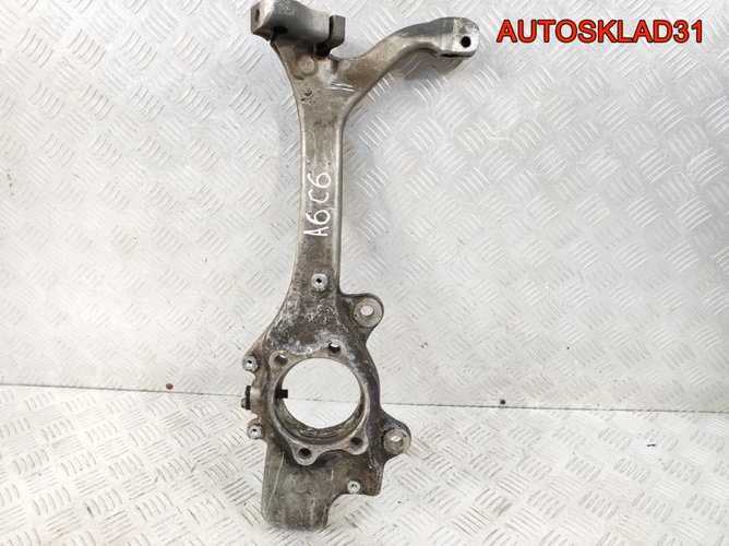 Кулак передний левый Audi A6 C6 4F0407241E