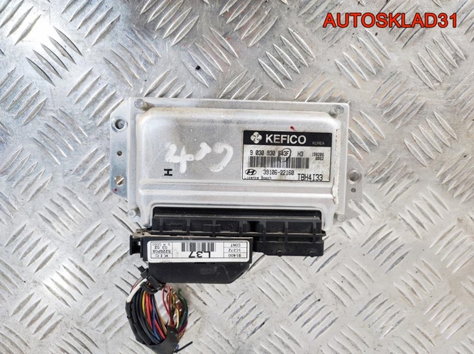 Блок эбу Hyundai Getz 1.3 G4EA 3910622160 Бензин