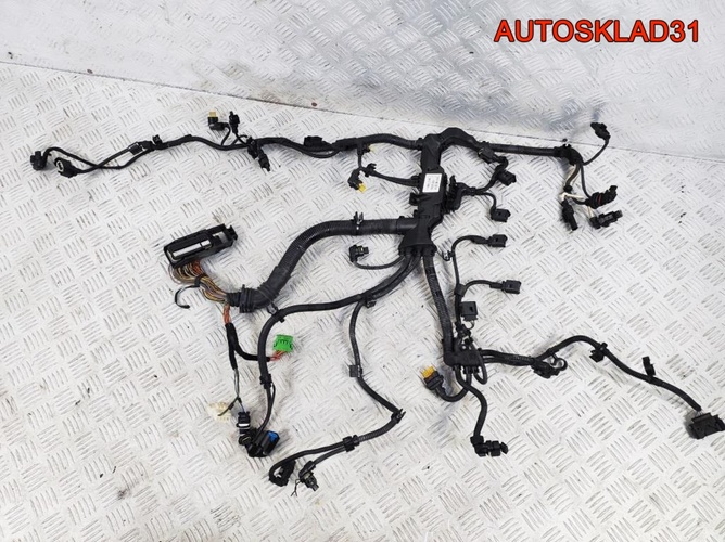 Проводка двигателя BMW F30 2,0 B47D20A 12518595284