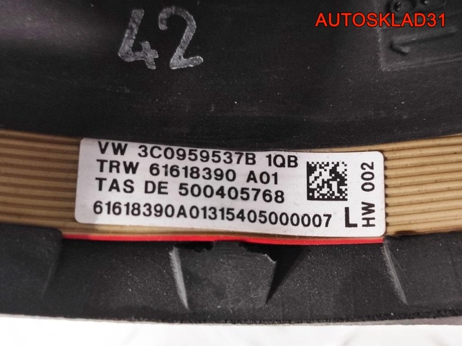 Рулевое колесо кожа VW Passat B6 3C0419091LE74