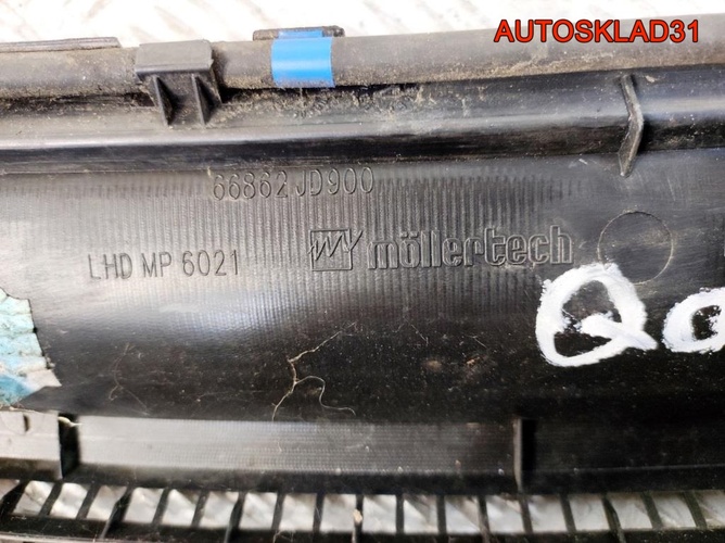 Решетка стеклоочистителя Nissan Qashqai 66862JD900 Решетка стеклоочистителя Nissan Qashqai 66862JD900