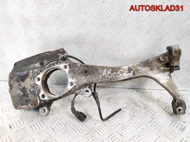 Кулак передний левый Audi A6 C5 4B3407241H