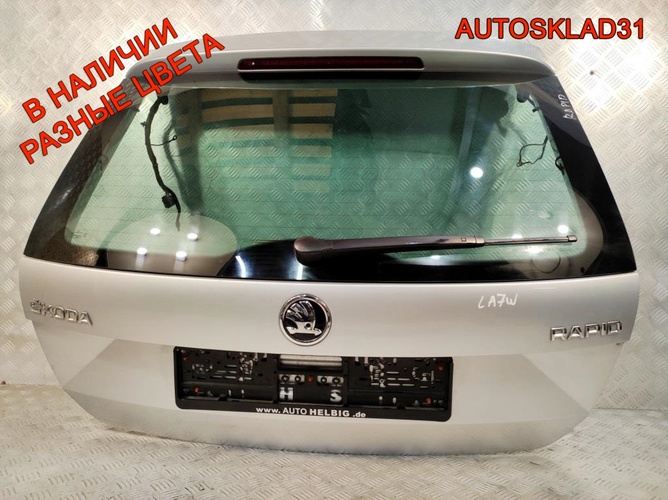 Крышка багажника Skoda Rapid 5JJ827023D Универсал