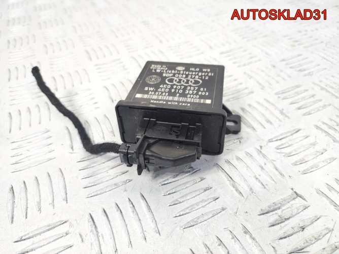 Блок управления светом Audi A8 D3 4E0907357