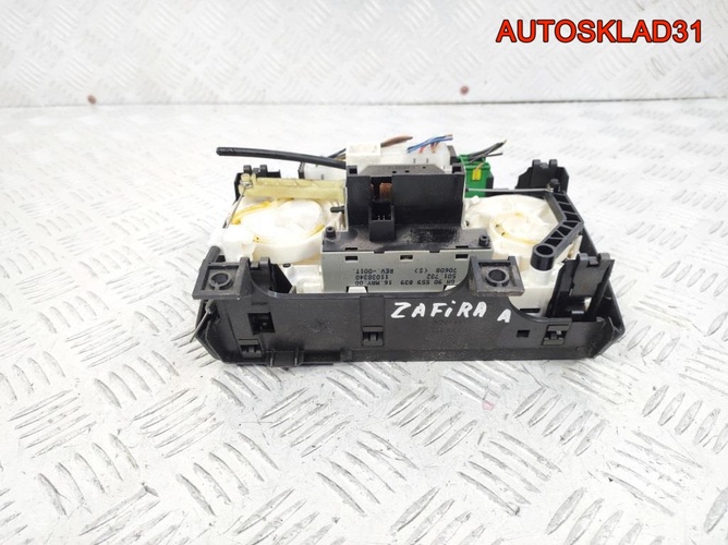 Блок управления отопителем Opel Zafira A 90559839
