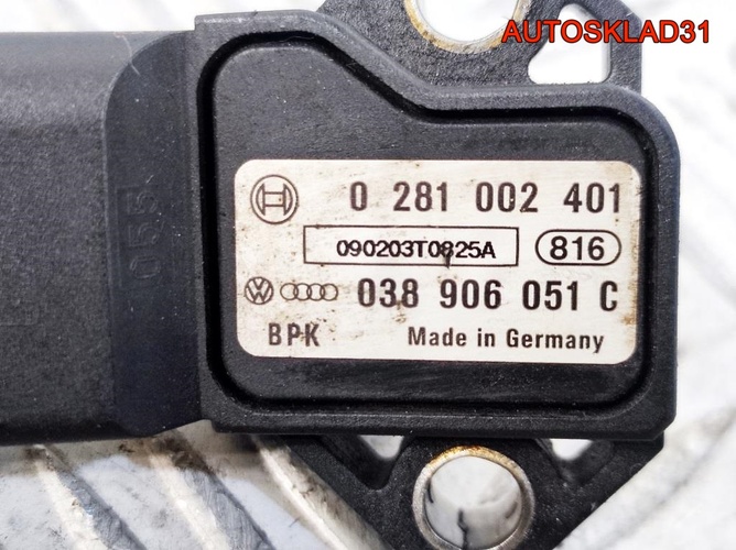 Датчик абсолютного давления VW Sharan 038906051C