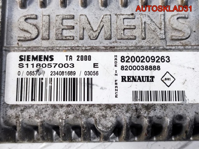 Блок управления АКПП Renault Scenic 1 8200209263