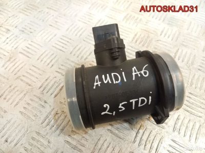 Расходомер воздуха Audi A6 C5 2.5 TDI 059906461E - АвтоСклад31.рф - авторазборка контрактные б/у запчасти в г. Белгород