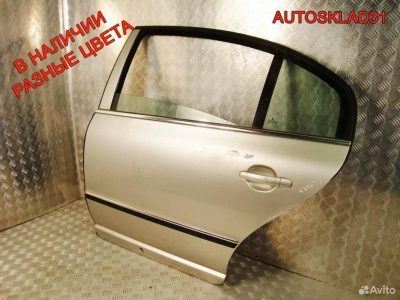 Дверь задняя левая голая Skoda Superb 3U5833051B - АвтоСклад31.рф - авторазборка контрактные б/у запчасти в г. Белгород