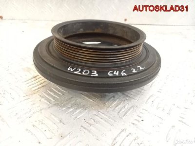 Шкив коленвала Mercedes W203 2.2 646 A6110300203 - АвтоСклад31.рф - авторазборка контрактные б/у запчасти в г. Белгород
