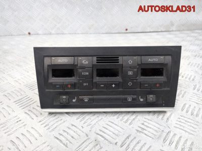 Блок управления климата Audi A4 B6 8E0820043A - АвтоСклад31.рф - авторазборка контрактные б/у запчасти в г. Белгород