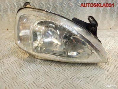 Фара правая Opel Corsa C  9196232 - АвтоСклад31.рф - авторазборка контрактные б/у запчасти в г. Белгород