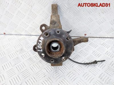 Кулак поворотный передний левый Renault Logan - АвтоСклад31.рф - авторазборка контрактные б/у запчасти в г. Белгород