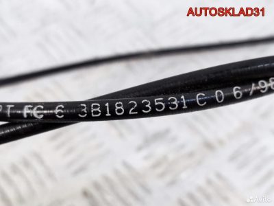 Трос открывания капота VW Passat B5 3B1823531C - АвтоСклад31.рф - авторазборка контрактные б/у запчасти в г. Белгород
