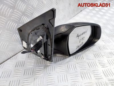 Зеркало правое Hyundai i10 87627B9010 - АвтоСклад31.рф - авторазборка контрактные б/у запчасти в г. Белгород