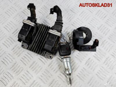 Блок эбу комплект Opel Astra G 1,6 Z16SE 12214860 - АвтоСклад31.рф - авторазборка контрактные б/у запчасти в г. Белгород