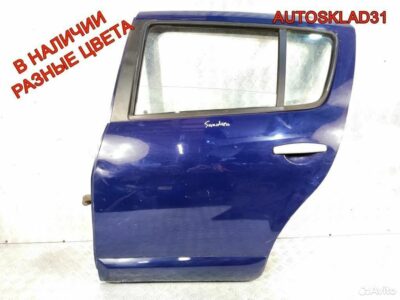 Дверь задняя левая Renault Sandero 821018232R - АвтоСклад31.рф - авторазборка контрактные б/у запчасти в г. Белгород