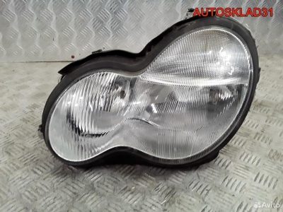 Фара левая Mercedes Benz W203 0301166201 - АвтоСклад31.рф - авторазборка контрактные б/у запчасти в г. Белгород