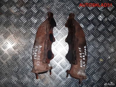Коллектор выпускной Audi A6 C5 2,4 ARJ 078253034AR - АвтоСклад31.рф - авторазборка контрактные б/у запчасти в г. Белгород