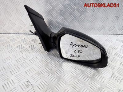 Зеркало правое Hyundai i10 87627B9010 - АвтоСклад31.рф - авторазборка контрактные б/у запчасти в г. Белгород