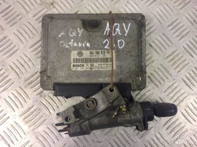 Бок эбу Skoda Octavia 2.0 AQY 06A906018FH - АвтоСклад31.рф - авторазборка контрактные б/у запчасти в г. Белгород