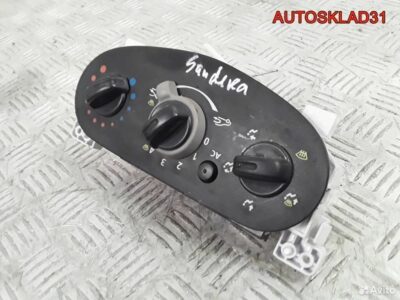 Блок управления отопителем Sandero 6001551800 - АвтоСклад31.рф - авторазборка контрактные б/у запчасти в г. Белгород