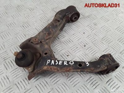 Рычаг передний верхний правый Mitsubishi Pajero 3 - АвтоСклад31.рф - авторазборка контрактные б/у запчасти в г. Белгород