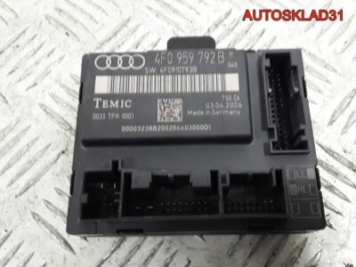 Блок комфорта Audi A6 C6 4F0959792B - АвтоСклад31.рф - авторазборка контрактные б/у запчасти в г. Белгород