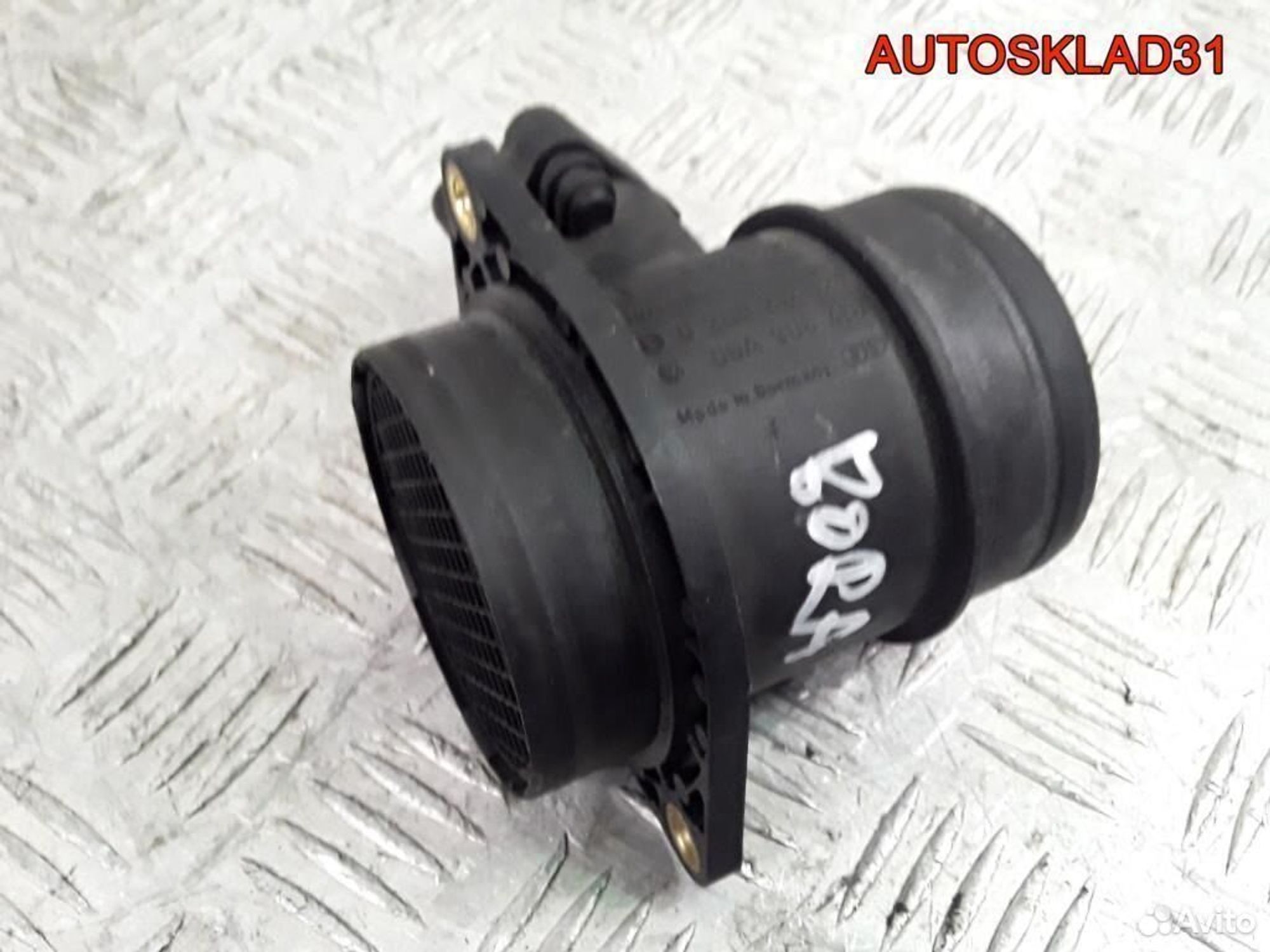 Расходомер воздуха Volkswagen Golf 4 06A906461 - АвтоСклад31.рф - авторазборка контрактные б/у запчасти в г. Белгород Расходомер воздуха Volkswagen Golf 4 06A906461 - АвтоСклад31.рф - авторазборка контрактные б/у запчасти в г. Белгород