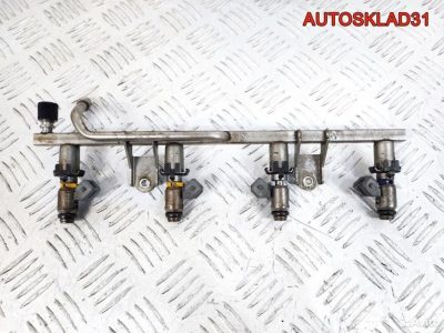 Рейка топливная Fiat Stilo 1.6 z16xep 55354612 - АвтоСклад31.рф - авторазборка контрактные б/у запчасти в г. Белгород