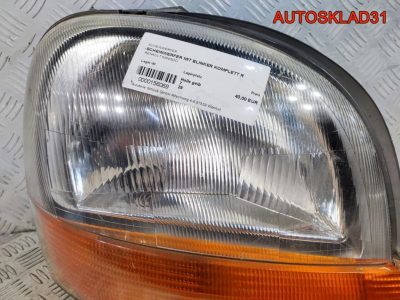 Фара правая Renault Kangoo 1 7701044040 - АвтоСклад31.рф - авторазборка контрактные б/у запчасти в г. Белгород
