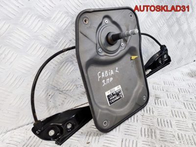 Стеклоподъемник механ. задний правый Skoda Fabia 2 - АвтоСклад31.рф - авторазборка контрактные б/у запчасти в г. Белгород