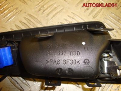 Ручка двери передней внутренняя левая VW Passat B6 - АвтоСклад31.рф - авторазборка контрактные б/у запчасти в г. Белгород