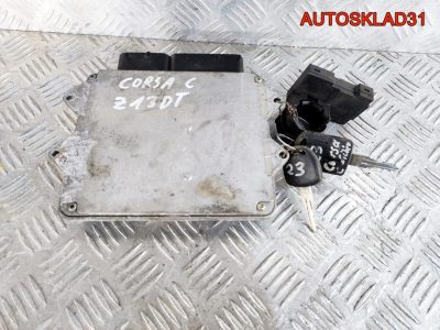 Блок эбу комплект Opel Corsa C 1,3 Z13DT 55190069 - АвтоСклад31.рф - авторазборка контрактные б/у запчасти в г. Белгород