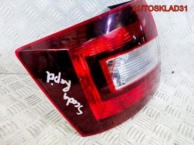 Фонарь задний левый Skoda Rapid 5JJ945095A - АвтоСклад31.рф - авторазборка контрактные б/у запчасти в г. Белгород