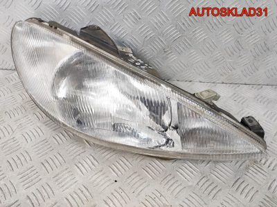 Фара правая Peugeot 206 89002770 Дорест - АвтоСклад31.рф - авторазборка контрактные б/у запчасти в г. Белгород