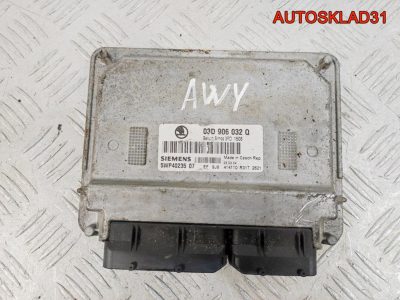 Блок ЭБУ Skoda Fabia 1,2 AWY Бензин 03D906032Q - АвтоСклад31.рф - авторазборка контрактные б/у запчасти в г. Белгород