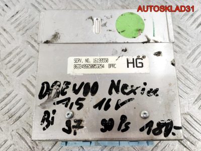 Блок ЭБУ Daewoo Nexia 1 1,5 Бензин 16199550 - АвтоСклад31.рф - авторазборка контрактные б/у запчасти в г. Белгород