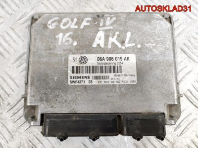 Блок ЭБУ Volkswagen Golf 4 1,6 AKL 06A906019AK - АвтоСклад31.рф - авторазборка контрактные б/у запчасти в г. Белгород