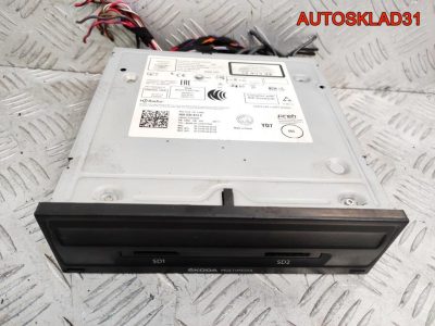 Магнитола Skoda Rapid 5JA919604A - АвтоСклад31.рф - авторазборка контрактные б/у запчасти в г. Белгород