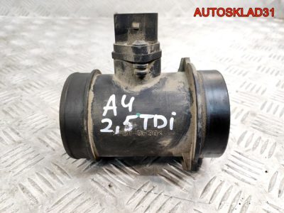 Расходомер воздуха Audi A4 B6 2,5 Дизель 059906461B - АвтоСклад31.рф - авторазборка контрактные б/у запчасти в г. Белгород