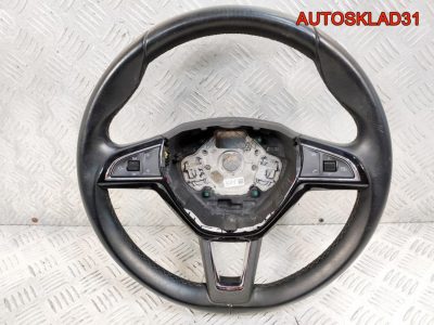 Рулевое колесо Кожа Skoda Rapid 3V0419091L - АвтоСклад31.рф - авторазборка контрактные б/у запчасти в г. Белгород