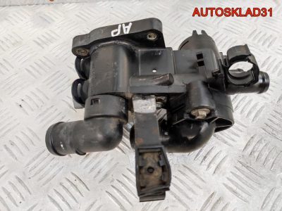 Корпус термостата Skoda Fabia 1,4 Бензин 032121111AP - АвтоСклад31.рф - авторазборка контрактные б/у запчасти в г. Белгород