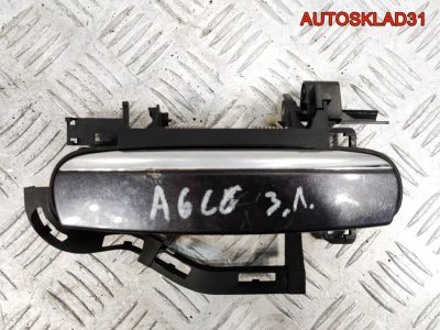 Ручка двери внешняя задняя левая Audi A6 C6 4F0837885 - АвтоСклад31.рф - авторазборка контрактные б/у запчасти в г. Белгород