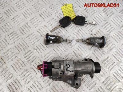 Комплект замок зажигания и личинки с ключом VW Polo 4 6Q3837167 - АвтоСклад31.рф - авторазборка контрактные б/у запчасти в г. Белгород