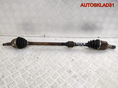 Полуось передняя правая Nissan Note E11 1,5 K9K Дизель - АвтоСклад31.рф - авторазборка контрактные б/у запчасти в г. Белгород